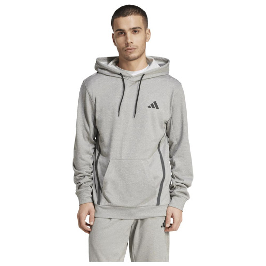 Adidas Ανδρικό φούτερ Game & Go Small Logo 3-Stripes Hoodie